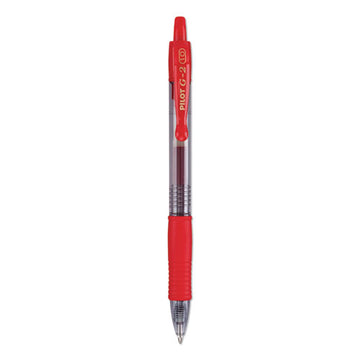 Pilot® G2 Premium Gel Pen, Retractable, Bold 1 Mm, Red Ink, Smoke Barrel, Dozen freeshipping - TVN Wholesale